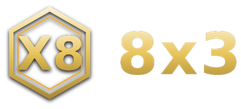 8x3 logo